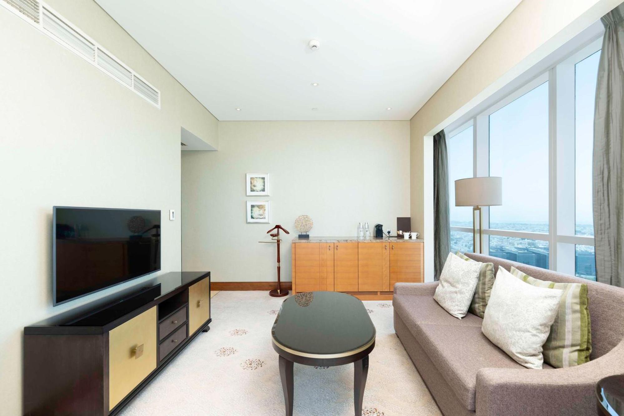 Dusit Thani Абу-Даби Экстерьер фото Living room